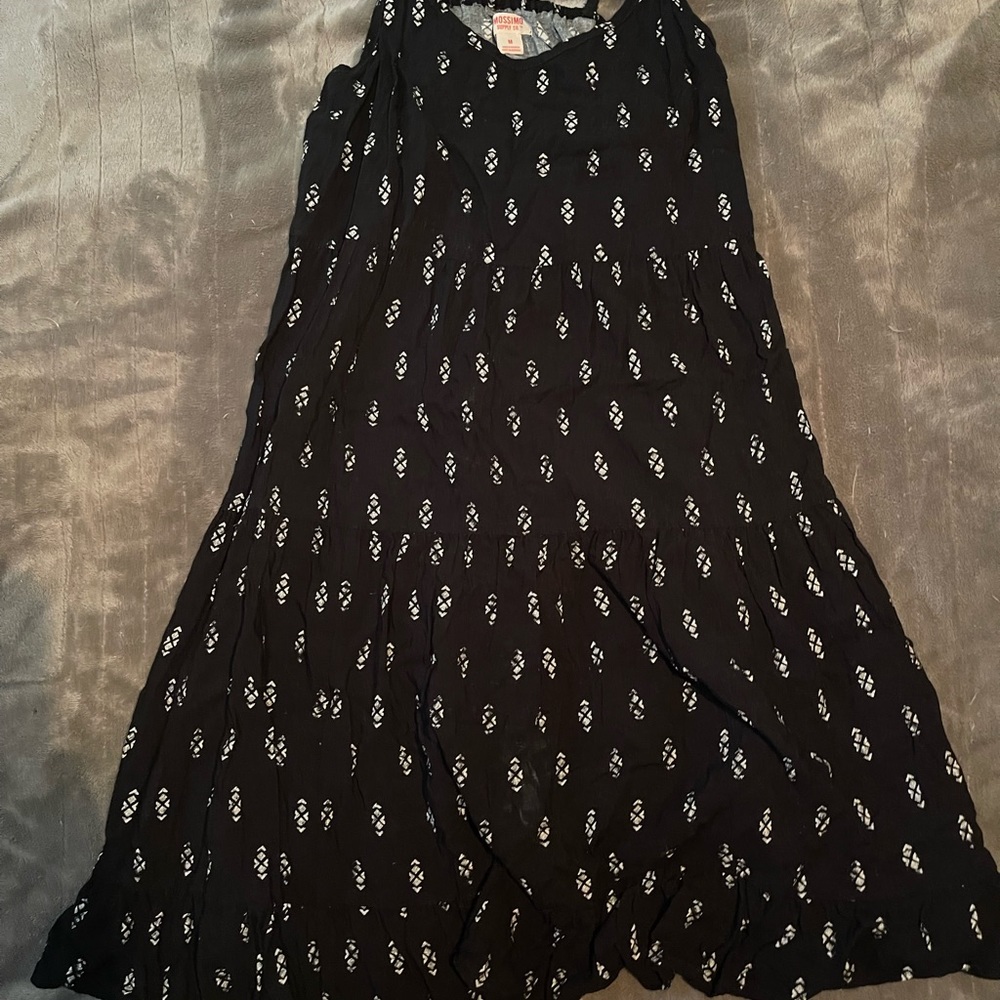 Spaghetti strap black dress